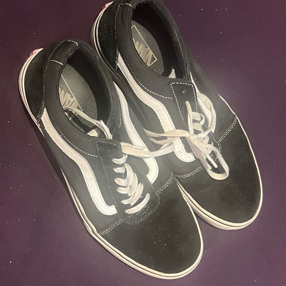 Black VANS. Size 11 Men
